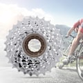 Pikkukuva 7 / 8: Kromattu Pyörän Vapaaratas Takana Vaihde Vaihdon Osa Mountain Bike 7-vaihteinen