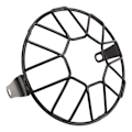 Miniatyrbilde 2 av 8: Motorsykkel Frontlysgrill Grill Frontlys Mesh Grillbeskyttelse Universal for motorsykkel med 6,5 tommers frontlys dobbelt tverrsnitt