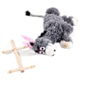 Miniatyrbild 7 av 8: Stringdocka Liten åsna Roliga leksaker Semesterpresenter Crazy Donkey Toys