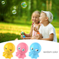Miniatyrbild 4 av 8: Bläckfisk bubbelmaskin för barn Automatisk bubbelmaskin med ljus bubbelblåsare med bubbellösning för pojkar Flickor Födelsedagspresenter