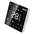 Miniatyrbillede 5 af 8: 16A Smart Termostat LCD Farve Touchscreen PC Programmerbar Elektrisk Varmetermostat til Hjem Hotel Kontor AC 90 til 240V Uden WiFi