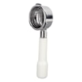 Pikkukuva 8 / 8: 58 mm 3-korvainen Bottomless Portafilter Kahvi Bottomless Portafilter Barsetto Kahvikoneelle C2 Muovi Valkoinen