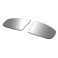 Miniatyrbillede 1 af 8: Et par opvarmede sidespejlsglas passer til X5 X6 E70 E71 E72 08-14 51167174981