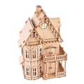 Miniatyrbillede 3 af 8: 3D Trævilla Puslespil Legetøj Pædagogisk Håndværk Stiksav Montering Model Gave Til Børn Voksne