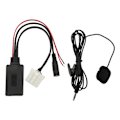 Miniatyrbillede 6 af 8: Bilstereo Radio Bluetooth Audio Forlængerkabel med Mikrofon Udskiftning til Mazda 2 3 5 6 8 2006 og fremefter