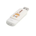 Miniatyrbillede 2 af 8: U Disk Bærbar USB2.0 Flash Drive til Studerende Sød Datalagring Memory Stick Gave (Slide CoverKeep Smiling 64GB)