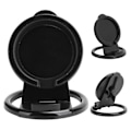 Miniatyrbillede 5 af 8: Trådløs opladerstand Magnetisk opladerpudeholder til iphone 12 Mini/11 Pro Max/Xs/Xr/X/8Sort