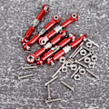 Miniatyrbilde 4 av 8: 6 stk metall dragstang fjernkontroll biltilbehør for Wltoys 1/18 A959 RC bil