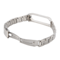 Miniatyrbilde 7 av 8: Erstatningsrem for Xiaomi Mi Band 6 SmartWatch Bands Metall Erstatningsbånd Armbånd Hvit
