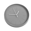 Miniatyrbild 5 av 8: Mute Quartz Clock Väggklocka Minimalistisk Modern Plast Väggklocka för Vardagsrum SovrumGrå