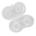 Miniatyrbillede 2 af 8: 2 stk Brystvortekorrektor Amning Transparent Silikon Nippel Sugere til Gravide Kvinder