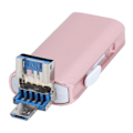 Pikkukuva 6 / 8: 256 Gt Micro U-levy OTG Flash-asema USB 3 in 1 Muistitikulle Androidille/iPhonelle/Windowsille