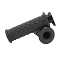 Miniatyrbilde 2 av 8: 1 par 22 mm gasspaker Universal Komfortabelt grep Passer for scooter GY6 50cc 80cc 125c 150cc Svart
