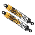 Miniatyrbillede 6 af 8: 2 stk. 108mm RC metalstøddæmper til TRAXXAS SLASH 2WD RC bilopgraderingsdele Gylden