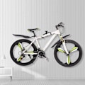 Miniatyrbillede 4 af 8: Vægmonteret Cykelholder Bæreevne 50 kg Foldbar Væghængt Teleskopisk Displaystativ til Garage og Hjem
