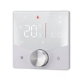 Miniatyrbild 2 av 8: Smart termostatknopp Design LCD-färgskärmspanel Digital termostat för bastu Golvvärmesystem Vit