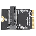 Pikkukuva 4 / 8: Sovitin kortti NVME SSD:lle M.2 Key AE pystysuoraan asennukseen Verkko muuntaja 2280 tyypille