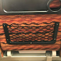 Miniatyrbillede 4 af 4: Bil Opbevaringsnet 3 Pak - Høj Elasticitet 36 x 18cm til Bagage, Magasiner - Varevogn Caravan Autocamper Lastbil T4 T5 T6