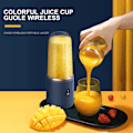 Miniatyrbilde 7 av 8: 400ML Bærbar USB Oppladbar Multifunksjonell Juicerkopp Elektrisk Juiceblender