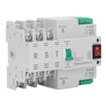 Miniatyrbild 2 av 8: Automatisk överföringsbrytare Dual Power 3P Controller AC400V Rail Mount for Factory Farm 100A