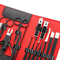 Miniatyrbild 8 av 8: 8 st Nagelklipper Set Professionell Effektiv Säker Nagelklippare Pedikyr Set för hemresor