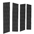 Miniatyrbilde 5 av 8: 4 stk. EVA Surfebrett Dekk Traction Pads Sklisikre Surf Dekk Grips Matte for surfvannsport
