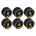 Pikkukuva 3 / 8: 6 kpl Pool Cue -kärjet Ammattimainen Monikerroksinen Biljardi Pool Cue -kärjet Vaihto Pool Cue ja Snooker 14mm S