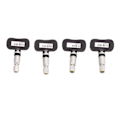 Miniatyrbild 2 av 8: Bluetooth 5.0 TPMS-sensor Däcktrycksövervakningssystem Läcksvarning Temperaturdetektering för Minibussar Husbilar Offroadfordon