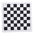 Miniatyrbild 3 av 8: Schackbräde Endast schackbräde PU Portable Soft Standard 35x35cm för resor utomhuscamping