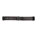 Miniatyrbillede 5 af 8: Urrem i rustfrit stål Quick Release urremtilbehør 22 mm pasform til Amazfit Falcon Smart Watch Sort