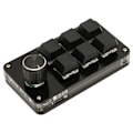 Pikkukuva 2 / 8: 6-näppäiminen mininumeronäppäimistö pyöritettävällä USB DIY ohjelmoitava näppäimistö OSU Gaming Keyboard pelaamiseen ja toimistoon