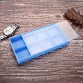 Miniatyrbild 7 av 8: Plast 8 Grids Förvaringslåda Smycken Organizer Case Watch Function Container Tool