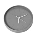 Miniatyrbild 7 av 8: Mute Quartz Clock Väggklocka Minimalistisk Modern Plast Väggklocka för Vardagsrum SovrumGrå