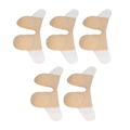 Miniatyrbilde 4 av 8: 5 stk Sticky BH stroppeløs U Form Cup Deep Plunge Silikon Push Up selvklebende BH for kvinner Bryllup Hudfarge D