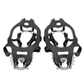 Miniatyrbillede 1 af 8: 1 par 18 tænder Anti-slip Is Pigge Skogrepp Spikes Crampons Stegjärn til Sne Ground Vandring Klatring M