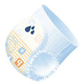 Miniatyrbilde 4 av 8: Engangs babybadedrakt Absorberende vanntett ytre lag Utvidbar svømming passer L 13.2-24.3lb