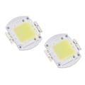 Miniatyrbillede 8 af 8: 2 stk Runde LED-chips 100W Højtydende LED-chip Hvidt lys 9600LM 6000K LED-perler til Hjemmestudiet Udstilling Madlys Spotlight