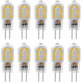 G4 LED-lampor 12V, 1W motsvarande 10W halogen, ej dimbar, 10-pack