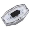 Pikkukuva 6 / 8: LED-pyörävalot USB-ladattava ultrakirkas varoitus takavalo Varoitus Pyörälampun yöajoon