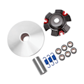 Miniatyrbillede 5 af 8: Racing Variator Kit Stål Legering Udskiftning til 152QMI 157QMJ 4-takts Scooter Mopeder ATV150