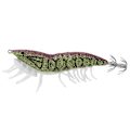 Miniatyrbild 1 av 8: 3g ABS Luminous Squid Hook Artificiell Simulation Räka Fiskebeten Fisketackel Tillbehör 004#