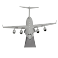 Miniatyrbild 2 av 8: 1:200 legerat flygplan metall exakt förhållande Utsökt utförande Stabil bas jaktflygplansmodell