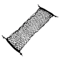 Miniatyrbillede 5 af 8: Universal bil bagagerumsnet med dobbelt lag, mesh opbevaringslomme organizer