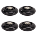 Miniatyrbillede 7 af 8: 4 ST Inline Skate Flash Wheel Rulleskøjter PU-hjul Erstatningshjul 69mm