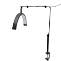 Miniatyrbillede 3 af 8: LED Halvmånelys Vippebordlampe 360 grader Rotation 3 Farve 10 Trin Dæmpbar Vippeforlængelse Skønhed Fyldlys 20W EU-stik 100‑240V