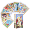 Pikkukuva 8 / 8: Ennustuskort päällystetty paperi Tarot-kortit Työpöydän vuorovaikutus Pelikortit Lautapeli
