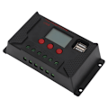 Miniatyrbild 6 av 8: LCD PWM Solcellsladdningsregulator 12V 24V Automatisk Identifiering Solcellsladdningsregulator