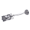 Miniatyrbillede 5 af 8: Mini Hængende Lampe Model Sort Glas Dukkehuse Pendul Lys Dekoration DIY Miniature Møbel Legetøj