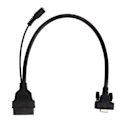 Pikkukuva 1 / 8: OBD-sovitinkaapeli 16-nastainen uros 15-nastainen naaras Plug and Play -diagnostiikkoliitäntä Launch X431:lle