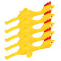 Miniatyrbilde 6 av 8: 5 stk Kyllingfingre Stretchy Toy Morsom Elastisk Kyllingleke for Barn Småbarn Kylling Stretchy Toy